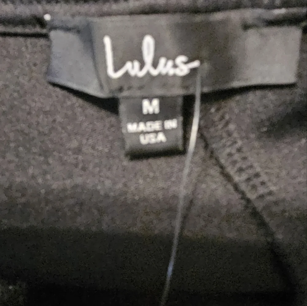 Lulu's Black One-Shoulder Long Sleeve Dress - Picture 7 of 9